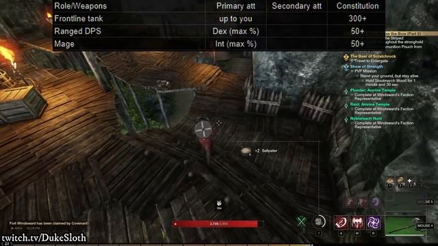 New World: How To Invest Attribute Points! ALL Common Weapon Combinations!