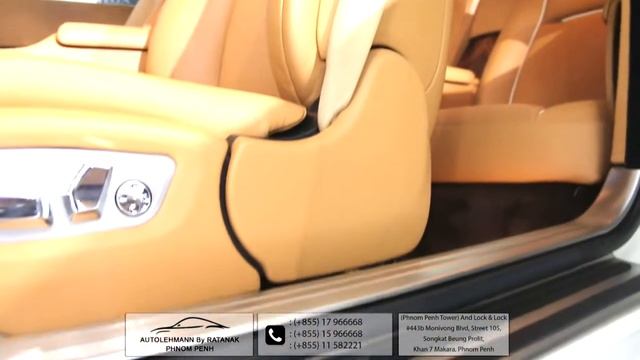 Rolls Royce Wraith 2015 | White Color | Auto Lehman By Ratanak
