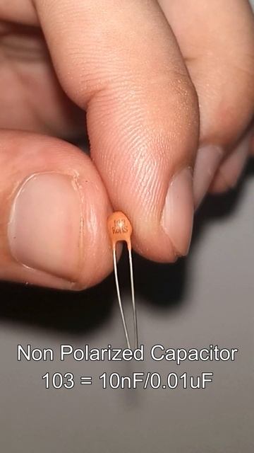 Non Polarized Capacitor 103 = 10nF/0.01uF | Showrob Electronics Project | 2023