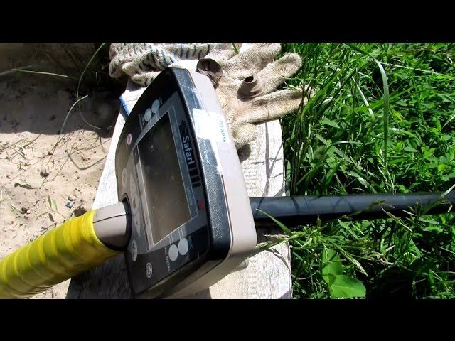 Первый выход с металлоискателем Minelab Safari.