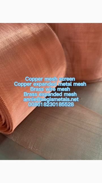 Show You The Different Of Woven Wire Mesh And Expanded Metal Mesh, Copper Brass Wire Mesh, Expanded