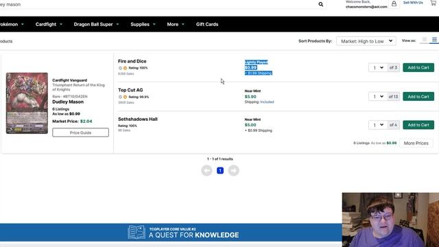 The Metagame Prices Are Spiking - Cardfight Vanguard Market Watch November 6, 2020