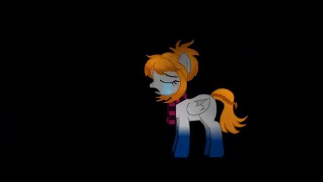 Пони клип ^Я накику рюкзак на плечё^ Ч.о