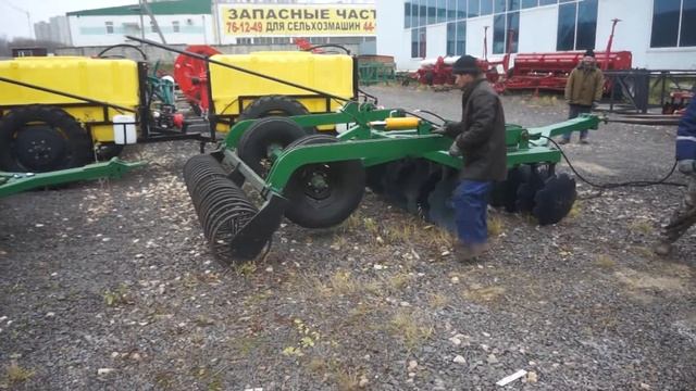 Борона двухрядная дисковая БД-4х2