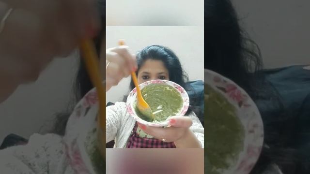 Hair Mask For Healthy Scalp #beauty #skincare #hairpack #diy #facepack #juice #curryleaves #moringa