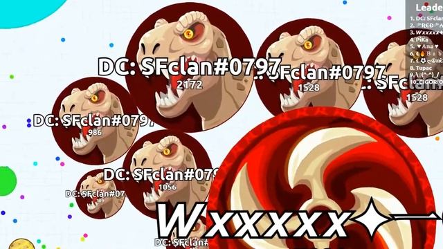 Agario Agar.io Mega Teams TOP1 NASSIM, SF SHARK, Wxxxxx,  DESTROYING XxZZZxx