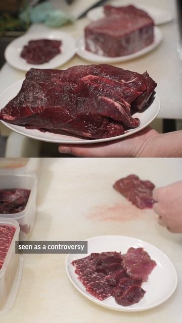 This Vending Machine Sells Whale Meat In Japan.