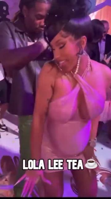 Cardi B And Offset At Kulture's 3rd Birthday Party! #shorts #cardib #offset #KultureBirthdayParty