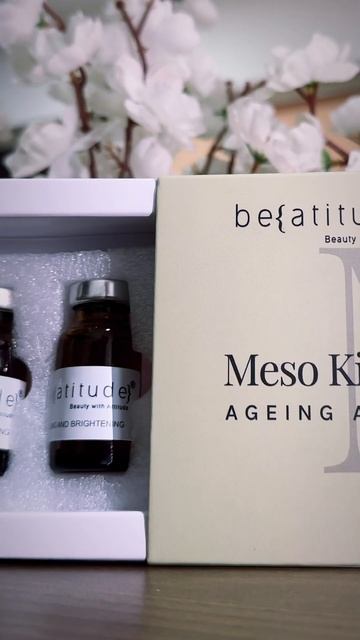 Introducing MESO “ageing & Brightening Kit”. #skincare #koreanskincare #photography