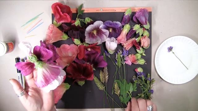 Make An Old-Fashioned Hollyhock Doll  - Lille Diane - My Postcard Life