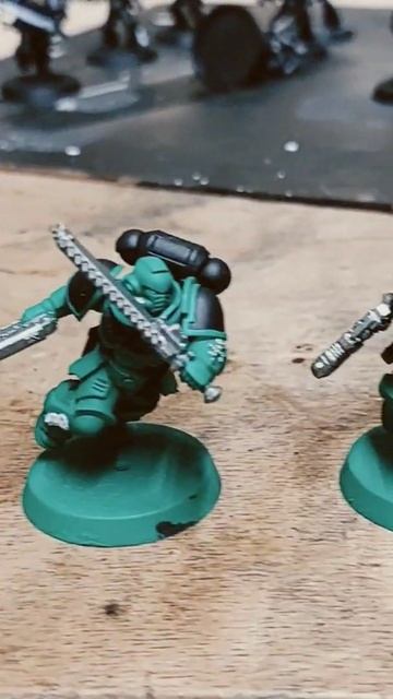 Salamander Space Marines Painting 40k