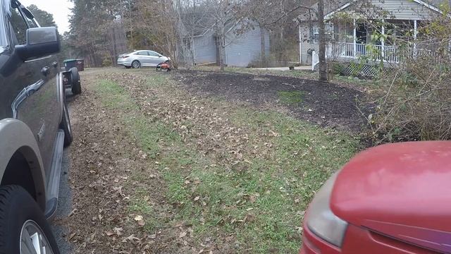 Leaf cleanup job - 112318