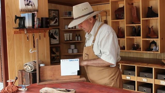 Hints From The Hut - How To Saddle Stitch