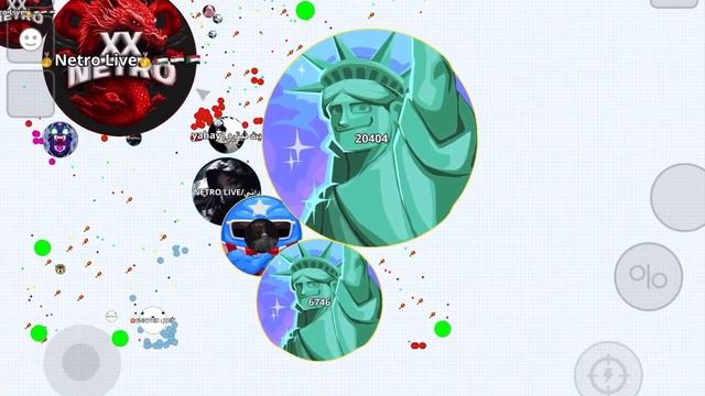 INSANE MODE 🍕 - (AGARIO MOBILE)