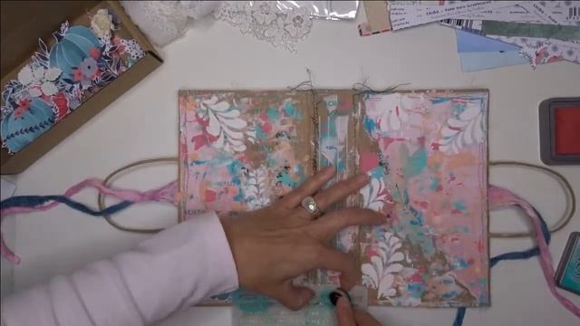 TUTORIAL JUNK JOURNAL CON LA COLECCIÓN AUTUMN PUMPKINS By CHIDO