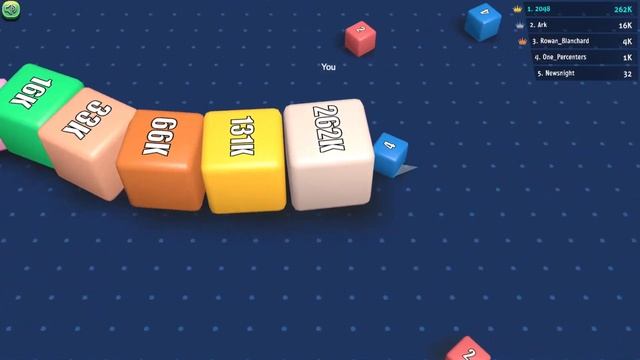 Cubes 2048.io Game  🎲 How To Play 🎲 CUBES SNAKE 2048.io Gameplay