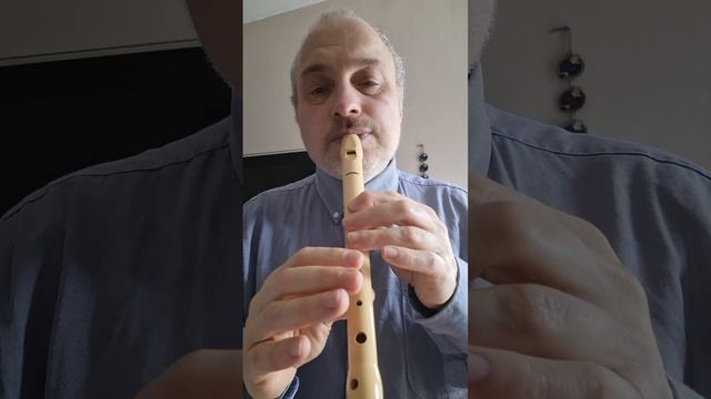 Блокфлейта учим ноту си бемоль урок 2 для начинающих от Александра Винокурова