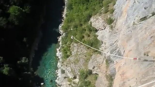 Bungy Jump From Tara Bridge, Montenegro