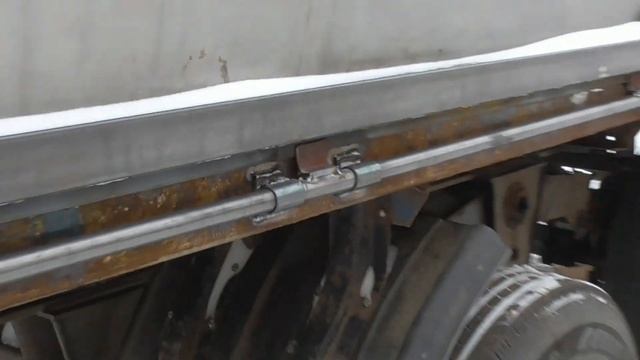 Как сделать надёжные закрывашки бортов зерновоза. Очень важно преднатяг прижимных лапок