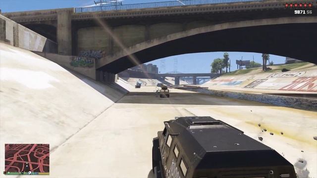 GTA 5 RDE 4.0 - Ammunation Triad Shootout  Ten Star Escape