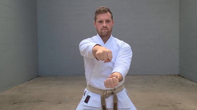 Karate Moves | AWASE TSUKI - U PUNCH