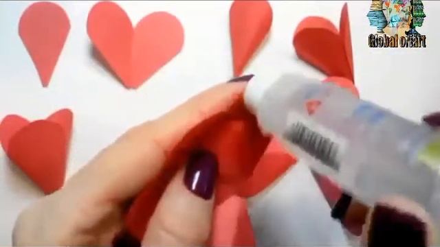 How To Make A Paper Flower    Easy Origami Paper Flowers Rose | Episode-11 | [ Global Oriart]