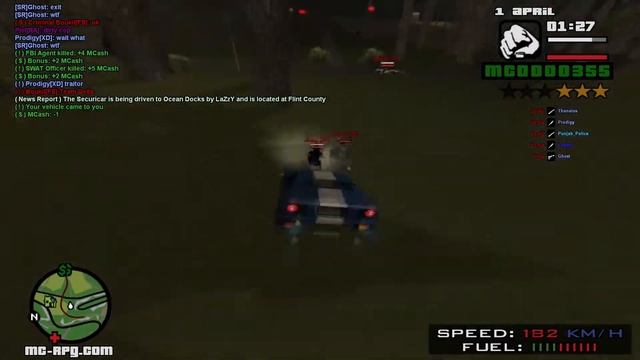 When The Securicar Runs Out Of Fuel