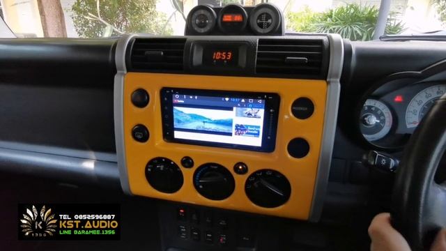 Hertz HCP 5D ติดตั้งใน Toyota FJ