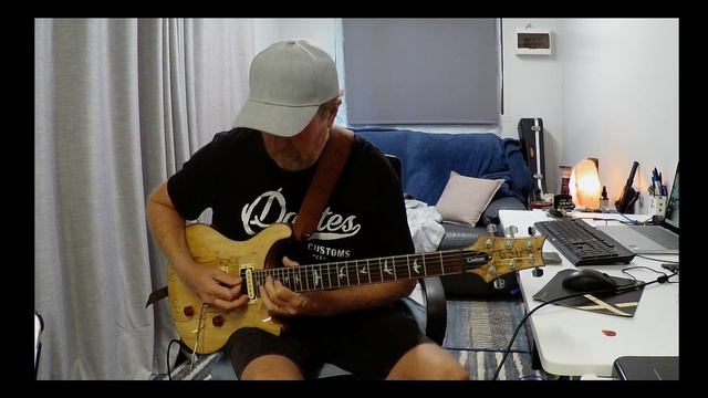 Groovy Fusion Improv Jam In G | Custom 24SE | Helix Lt