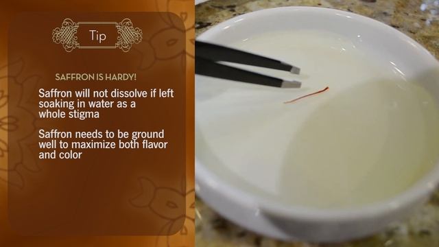 Shehab's Kitchen: Saffron 101: Part 2