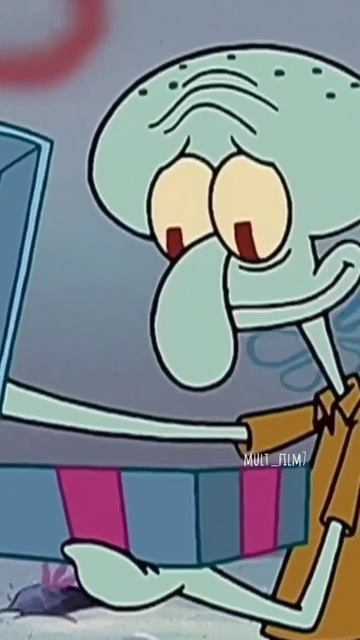 губка боб подарил подарок #подарки #подарок #грусть #грустно