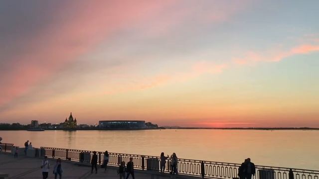 Розовый закат