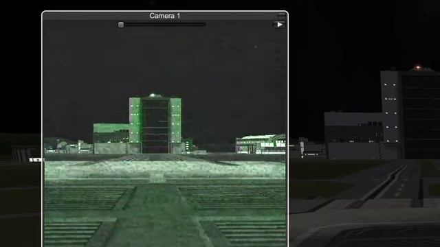 Night. Camera Shaders Examples