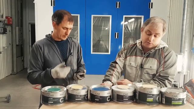 Тесты шпаклёвок Besa