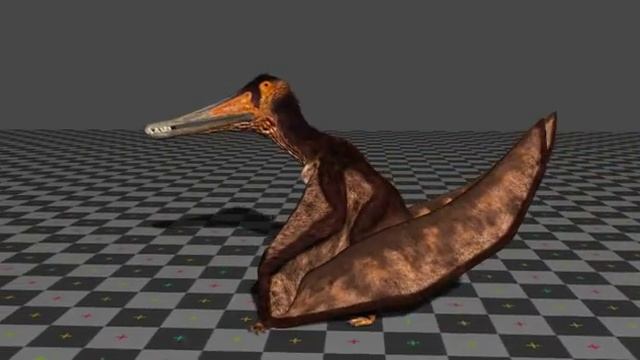Istiodactylus Walkcycle Version 2