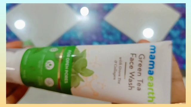 MAMAEARTH GREEN TEA FACE WASH For Open Pores ! Newly Launched