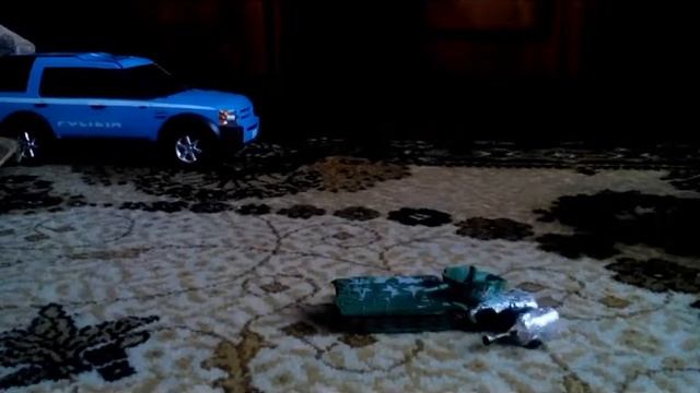 Фигурочный мультик про танки (самодельный)