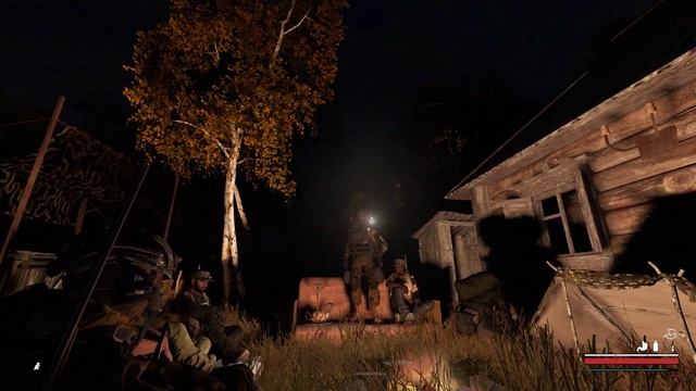 Посиделки у костра в дейзике (Сталкер РП)