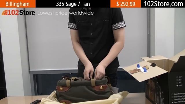 Billingham 335 Camera Bag Sage FibreNyte Tan Review