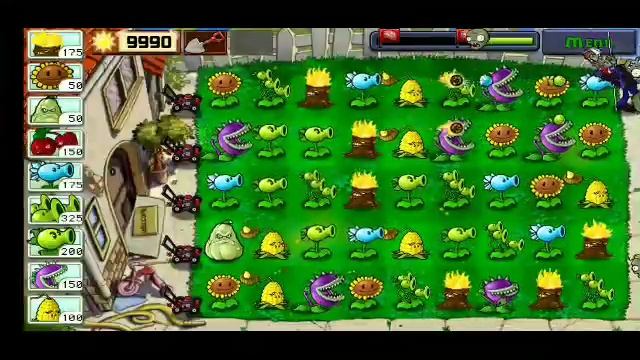 Plants Vs Zombies (adventure Day) Gameplay Level 6