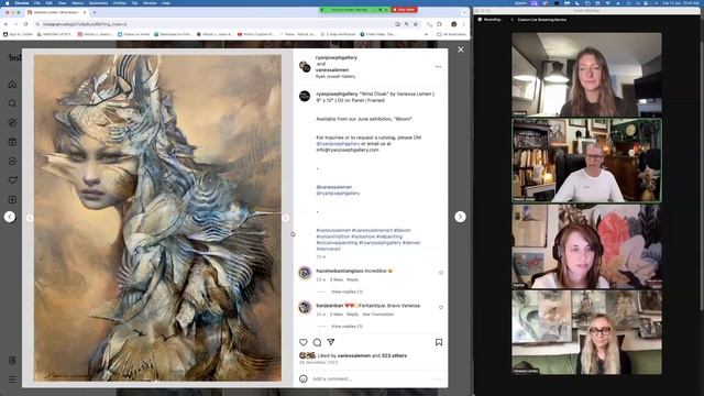 The Art Agents: Pod#8 Surreal Strokes: The Amazing Vanessa Lemen!