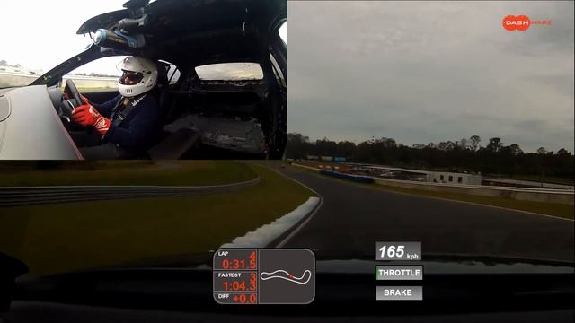 2021 27th November Mark Jackson Run 3 Lakeside Park Street Sprints. Alfa Romeo Giulia QV .