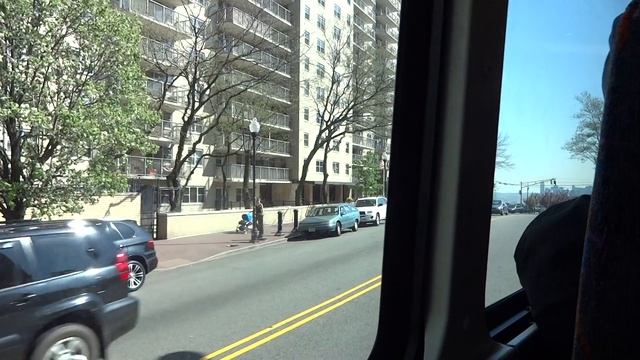 NJT MCI D4000 #7720 On The 165 To New York Local Via Boulevard East (Inside) In HD