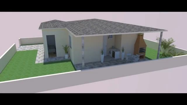 SketchUp 3D House Animation In HD