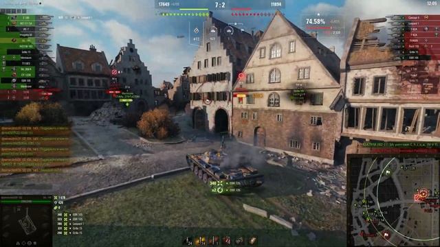 Об 140 - Лучший СТ для нагиба / карта Руинберг / Знак классности 