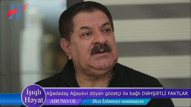 Ağadadaş Ağayevin Vəkili Hər şeyi Danışdi - Gözətçi Həbsdən Yeni çıxıbmiş