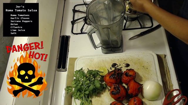 Jer's Roma Tomato Salsa