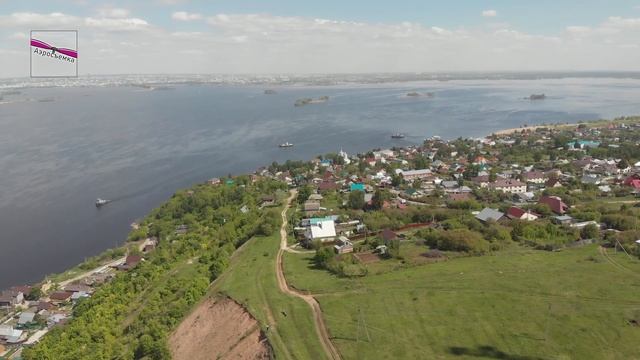 Верхний Услон, Татарстан, Аэросъемка