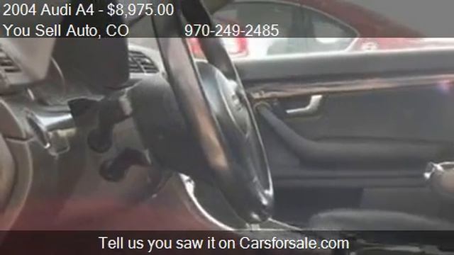 2004 Audi A4  1.8T-QUATTRO-AUTO-SUN ROOF - For Sale In Montr