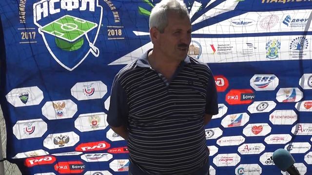 Эдуард Бегизов, главный тренер СКГМИ, после матча СевГУ - СКГМИ (1:2).